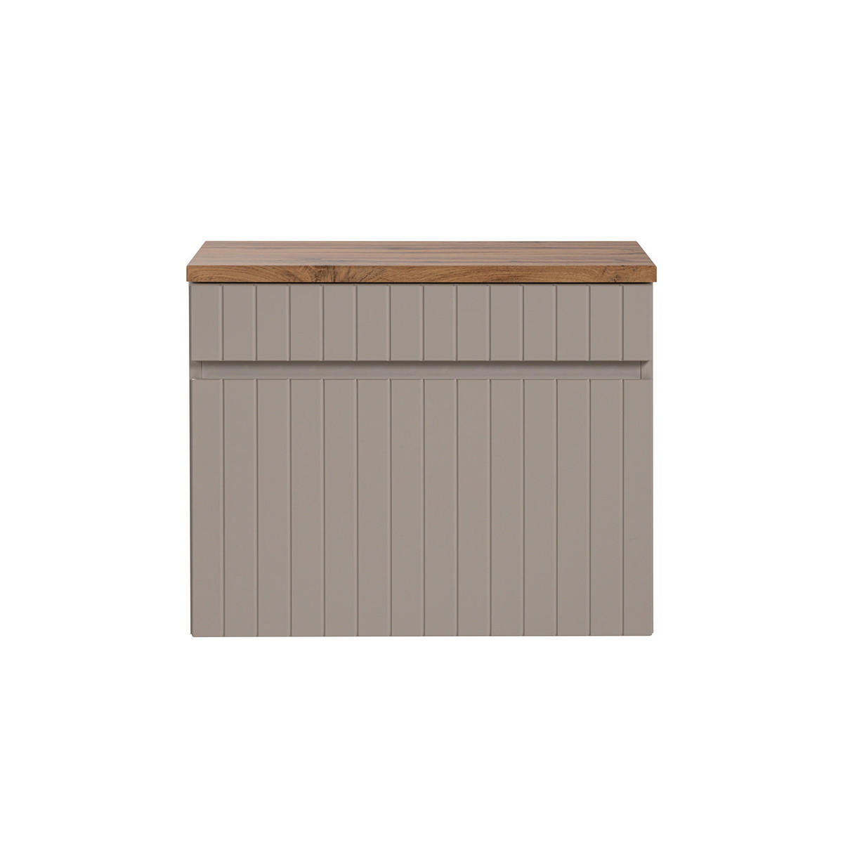 WASCHTISCHUNTERSCHRANK 60.4cm Zelie Kaschmir - Beige, Holzwerkstoff (60.4/48/46cm) - Petits-meubles