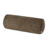 NACKENROLLENHÜLLE HYggelig No.2 Block Cord-Samt umbra-braun 40/15 cm - Braun, Textil (15/40cm) - beties Heimtextil