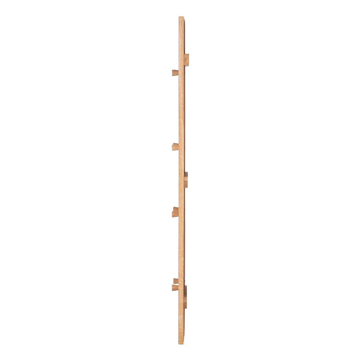 GARDEROBENPANEEL - Eiche massiv - Eichefarben, Holz (22/120/5cm) - home24