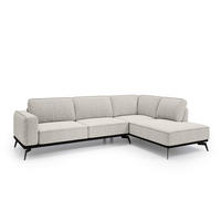 ECKSOFA Rosalia Creme - Creme, Textil (293/90/200cm) - Pillovely