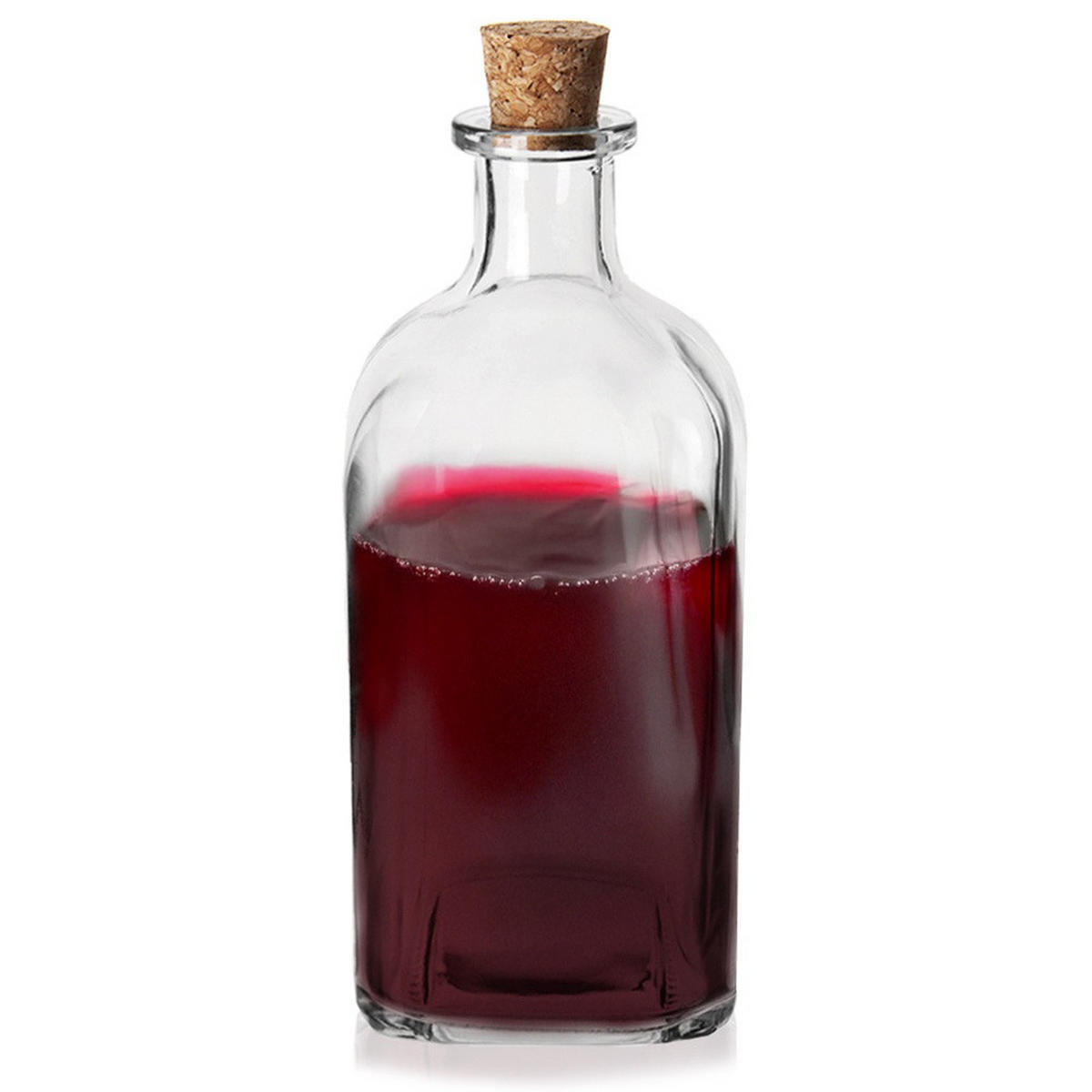 SERVIERFLASCHE Korkverschluss 530 ml Transparent - Transparent, Glas (7.5/18/7.5cm) - Orion 