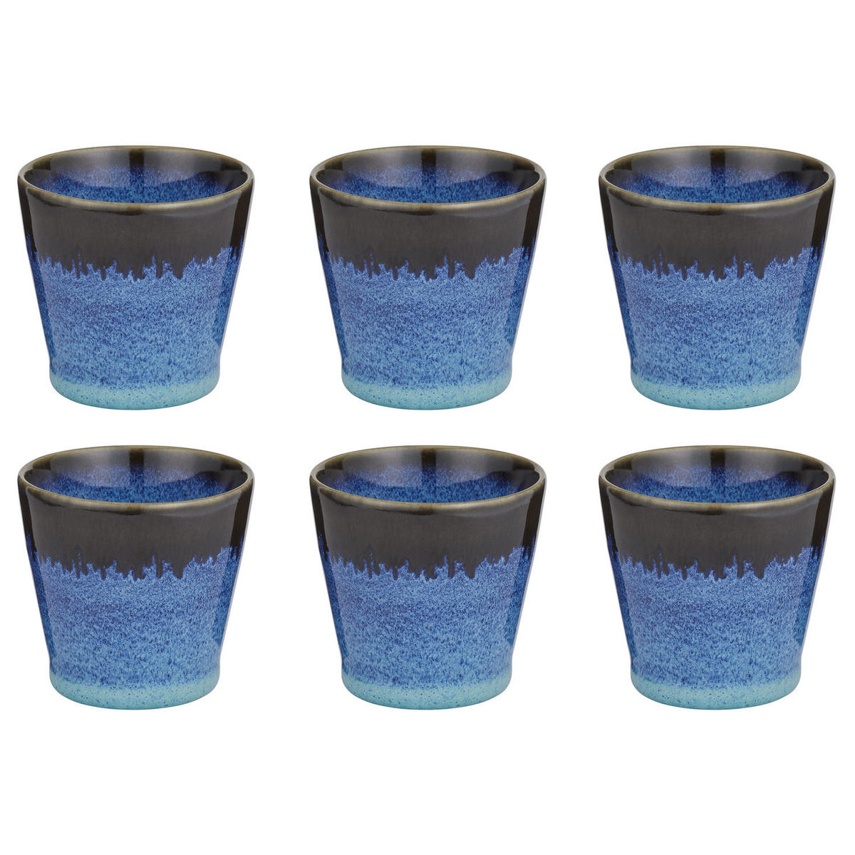 ESPRESSOTASSE (6er-Set) Artisan 90 ml - Blau, Keramik (0.09L) - Butlers
