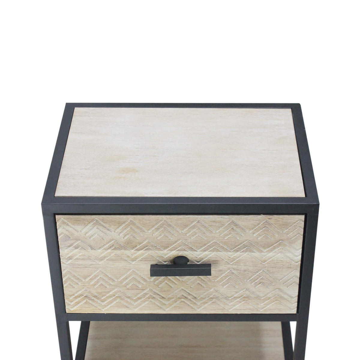 NACHTTISCH Braun 25/35/48 cm - Braun, Holz (25/48/35cm) - Mobili Rebecca