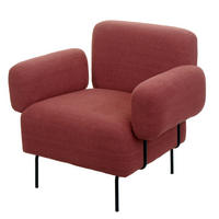 LOUNGE-SESSEL Altrosa - Altrosa, Textil (88/78/76cm) - MCW