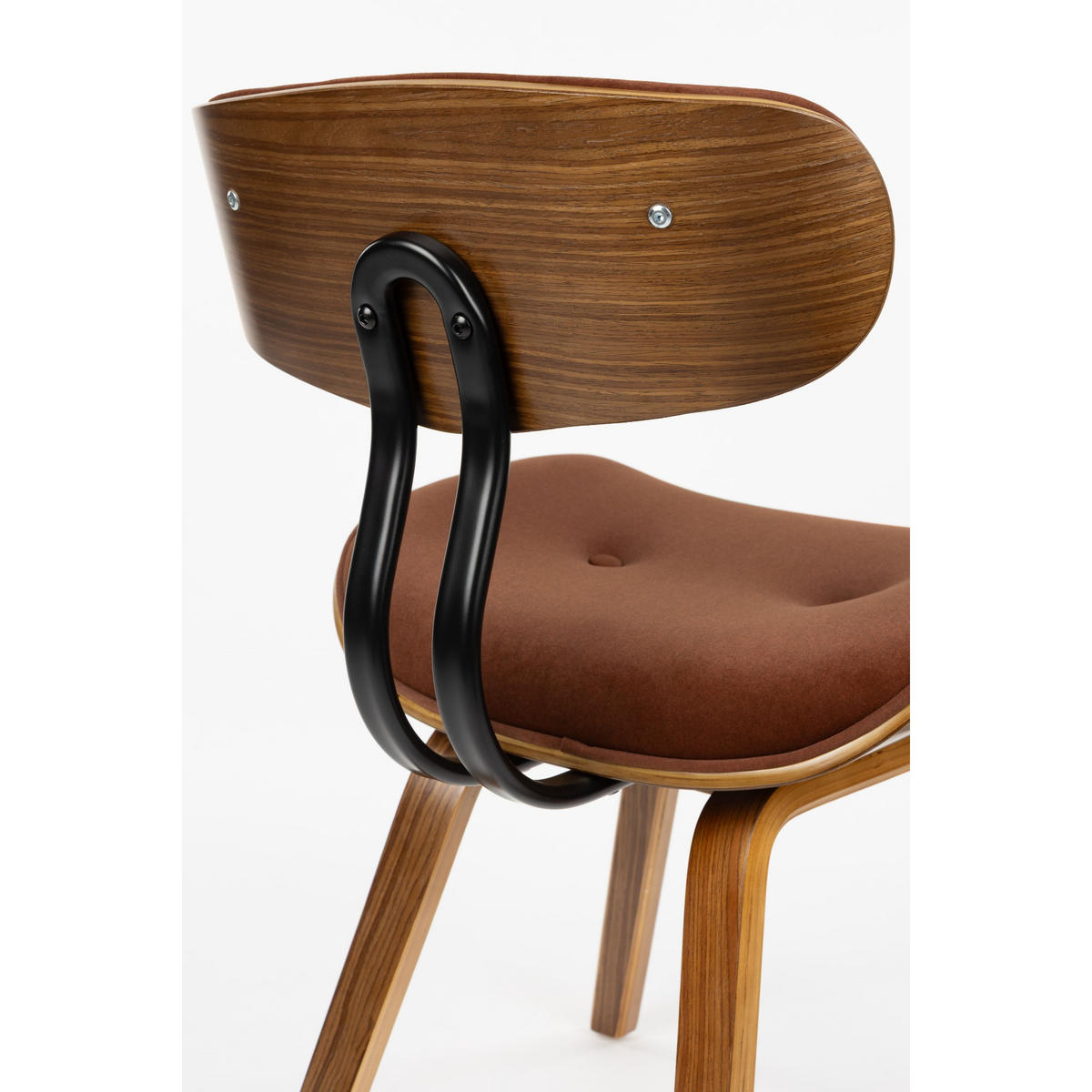ESSZIMMERSTÜHLE Blackwood Walnussfarben/ Braun - Walnussfarben, Kunststoff (51/78/55.5cm) - Dutchbone