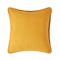 KISSENHÜLLE Rajput 45/45 cm, 100% Baumwolle - Dunkelgelb, Textil (45/45cm) - Homescapes