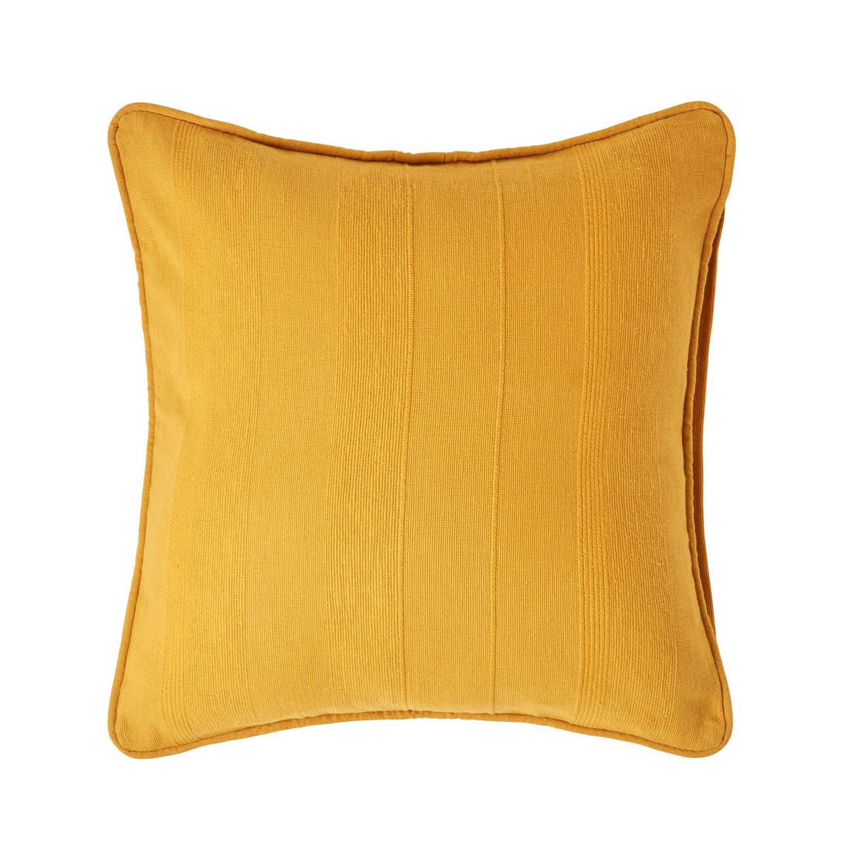 KISSENHÜLLE Rajput 45/45 cm, 100% Baumwolle - Dunkelgelb, Textil (45/45cm) - Homescapes