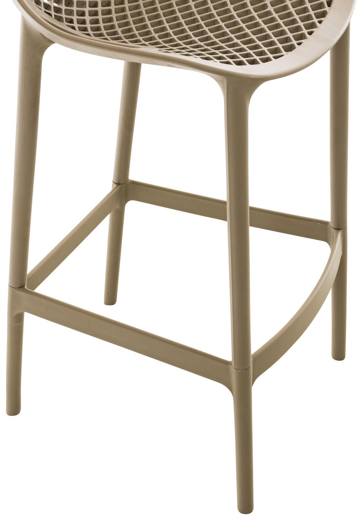 BARHOCKER Kunststoff schlamm - Hellbraun/Schlammfarben, Kunststoff (45/105/53cm) - CLP