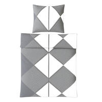 BETTWÄSCHE-SET (135x200cm) - Sardinien - Hellgrau, Textil (135/200cm) - Bestlivings