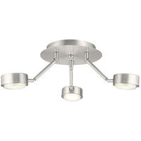 DECKENLEUCHTE COPO Silber matt - Silberfarben, Metall (18.2/18.2/58cm)