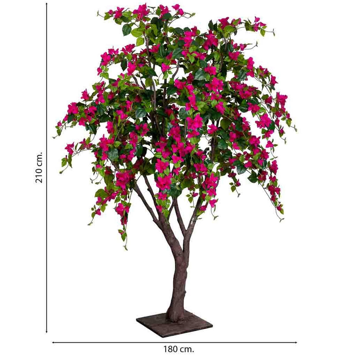 KAMELIENBAUM 180x180x210cm - Rosa, Kunststoff (180/210/180cm) - Wanderlust