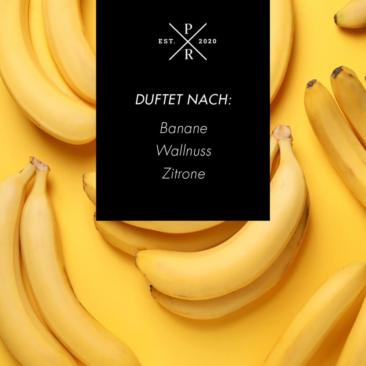 DUFTKERZE Purple River - Gelb, Naturmaterialien/Glas (18cm)