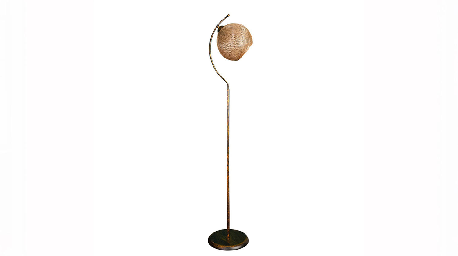 Kawola Stehlampe Gold 30x165x30 cm