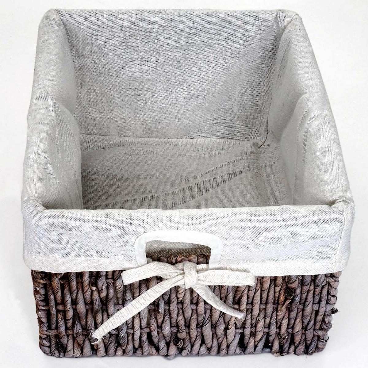 LEITERREGAL FRANCA SHABBY-LOOK 4 KÖRBE Braun - Braun, Holz (30/101/35cm) - MCW