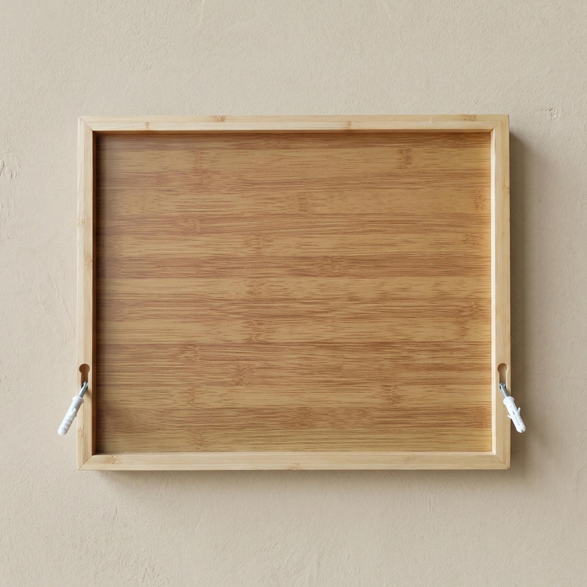 GEWÜRZORGANIZER Palette Bambus 30 Gläser - Beige, Naturmaterialien (33/12/40cm) - AROMELIO