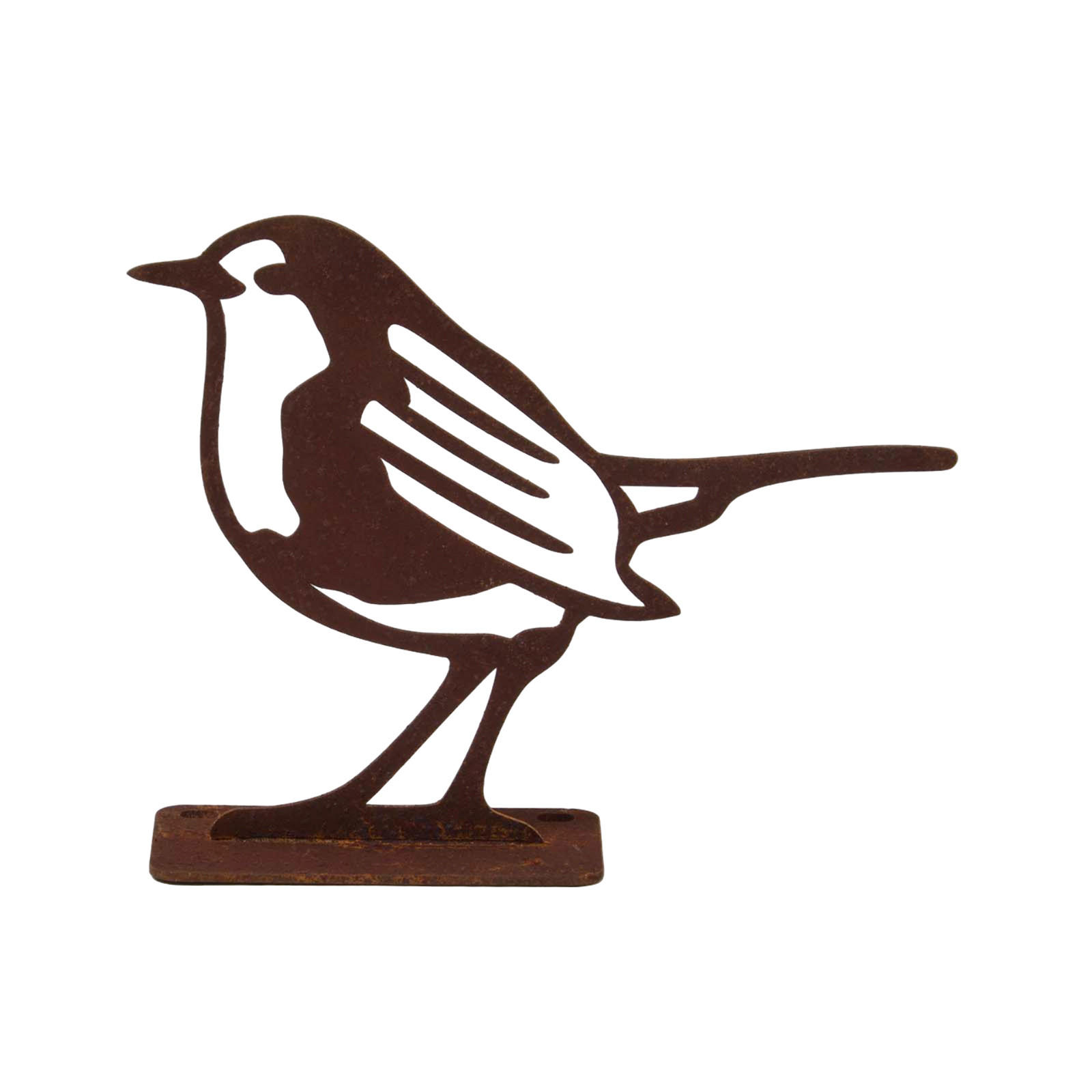 Homescapes Dekovogel Braun 3x10x13 cm