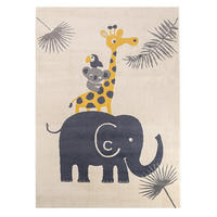 KINDERTEPPICH mehrfarbig - Multicolor, Textil (160/230cm) - AFK Living