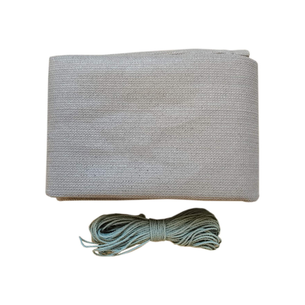 BALKON-SICHTSCHUTZ Grau 500/90 cm - Grau, Kunststoff (500/90cm) - Mobili Rebecca