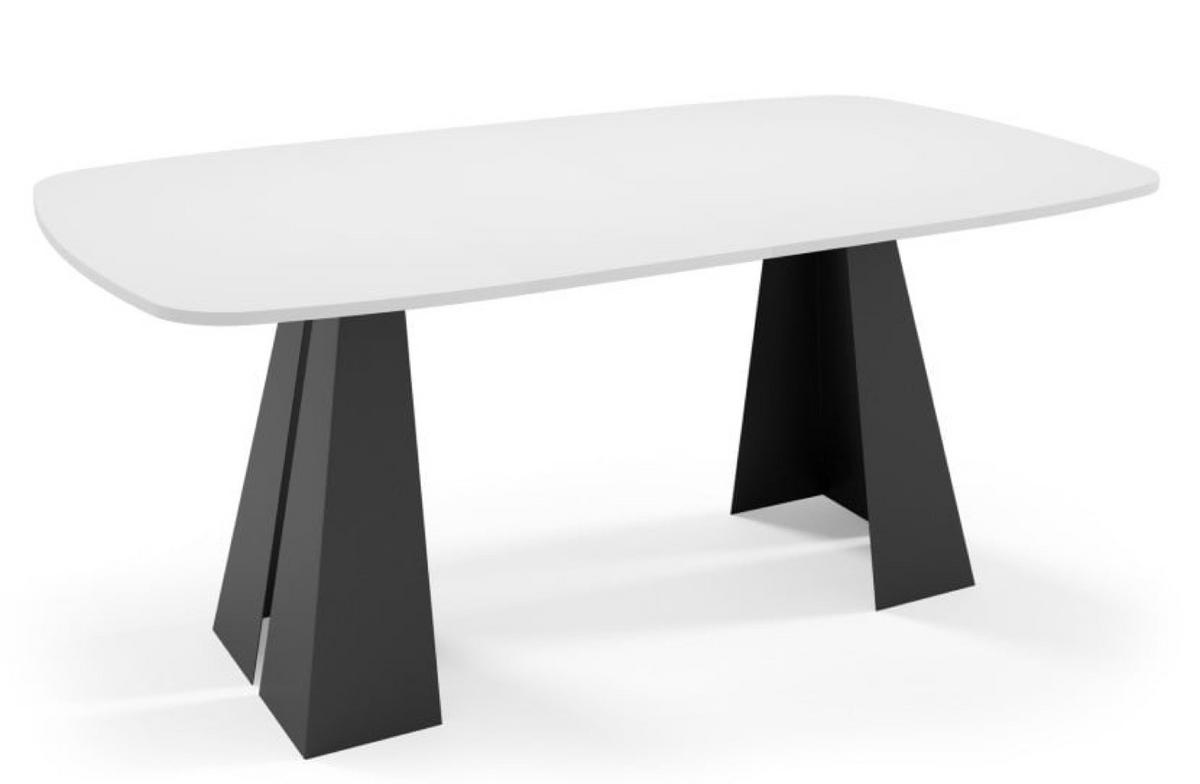 TISCH Weiss Figo Ausziehbar - Weiß, Holzwerkstoff (120/120/76cm) - Sepro Meble