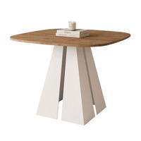 AUSZIEHTISCH ZELO 120/60/76 cm, Weiß / Lefkas-Eiche - Weiß/Eiche San Remo, Holzwerkstoff/Metall (60/120/76cm) - Idohome