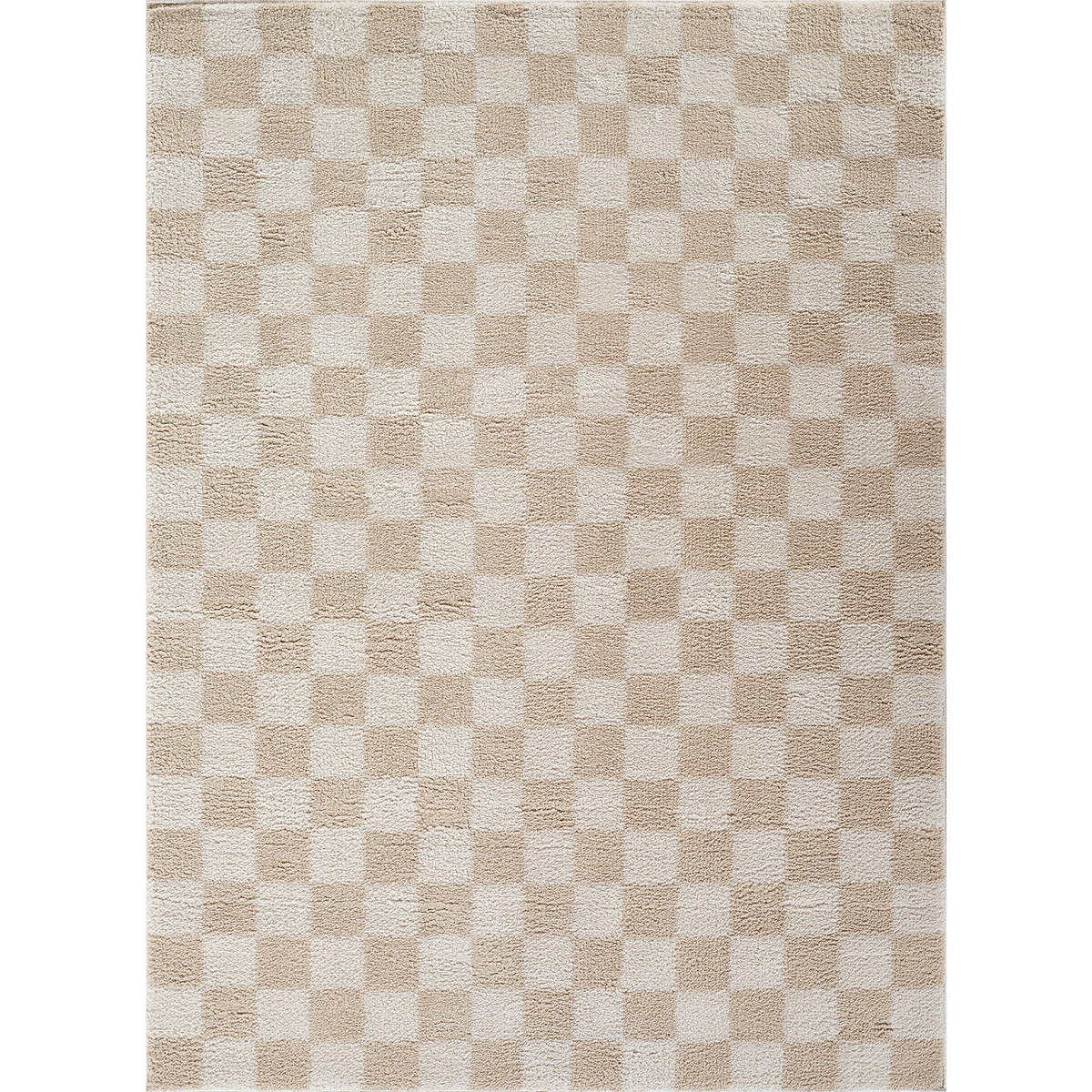 HOCHFLORTEPPICH Maschinenwaschbar 160/213 cm Beige - Beige, Textil (160/213cm) - LIVABLISS