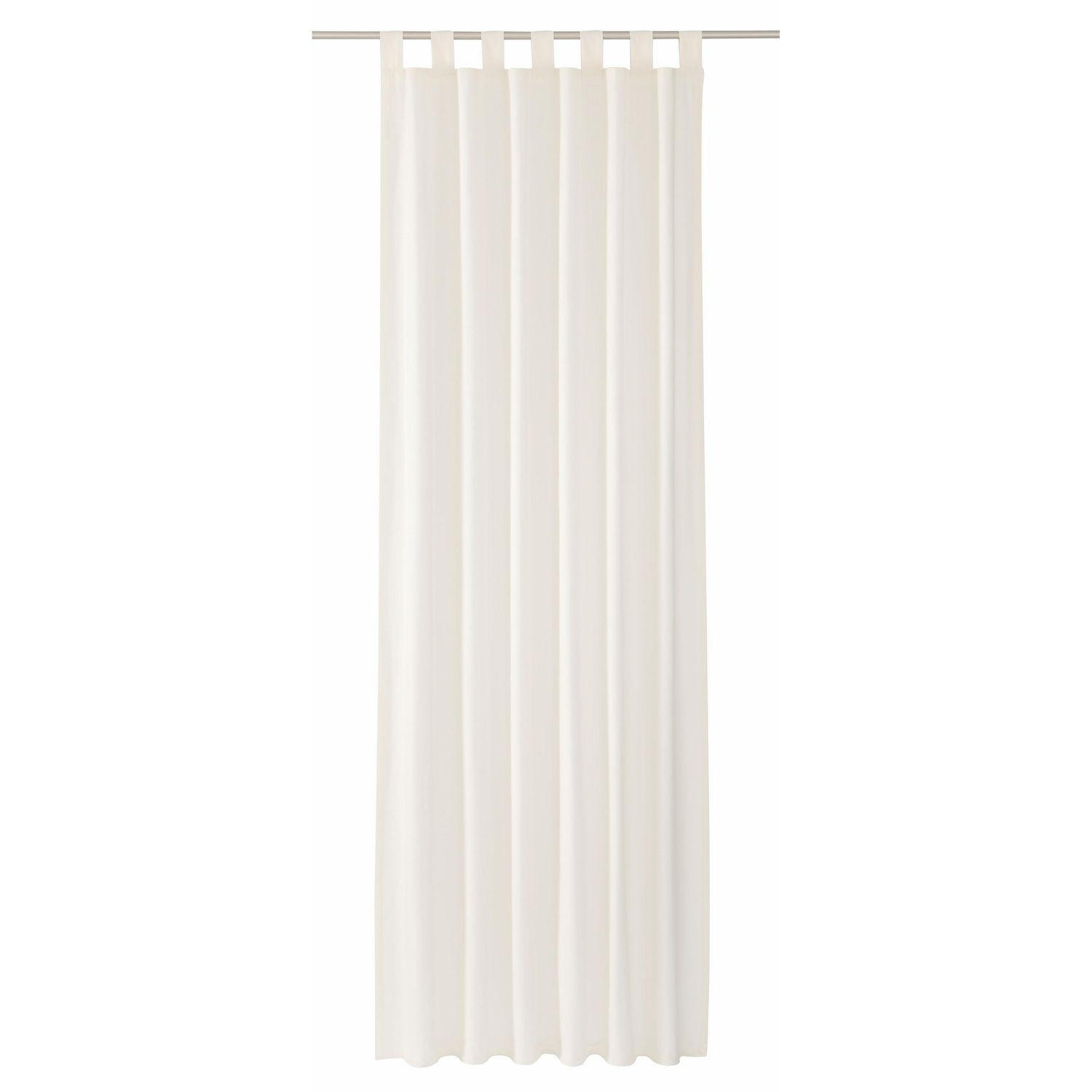 SCHLAUFENVORHANG IM UNI DESIGN DOVE Blickdicht - Zwetschgefarben, Textil (140/0.5/255cm) - Tom Tailor