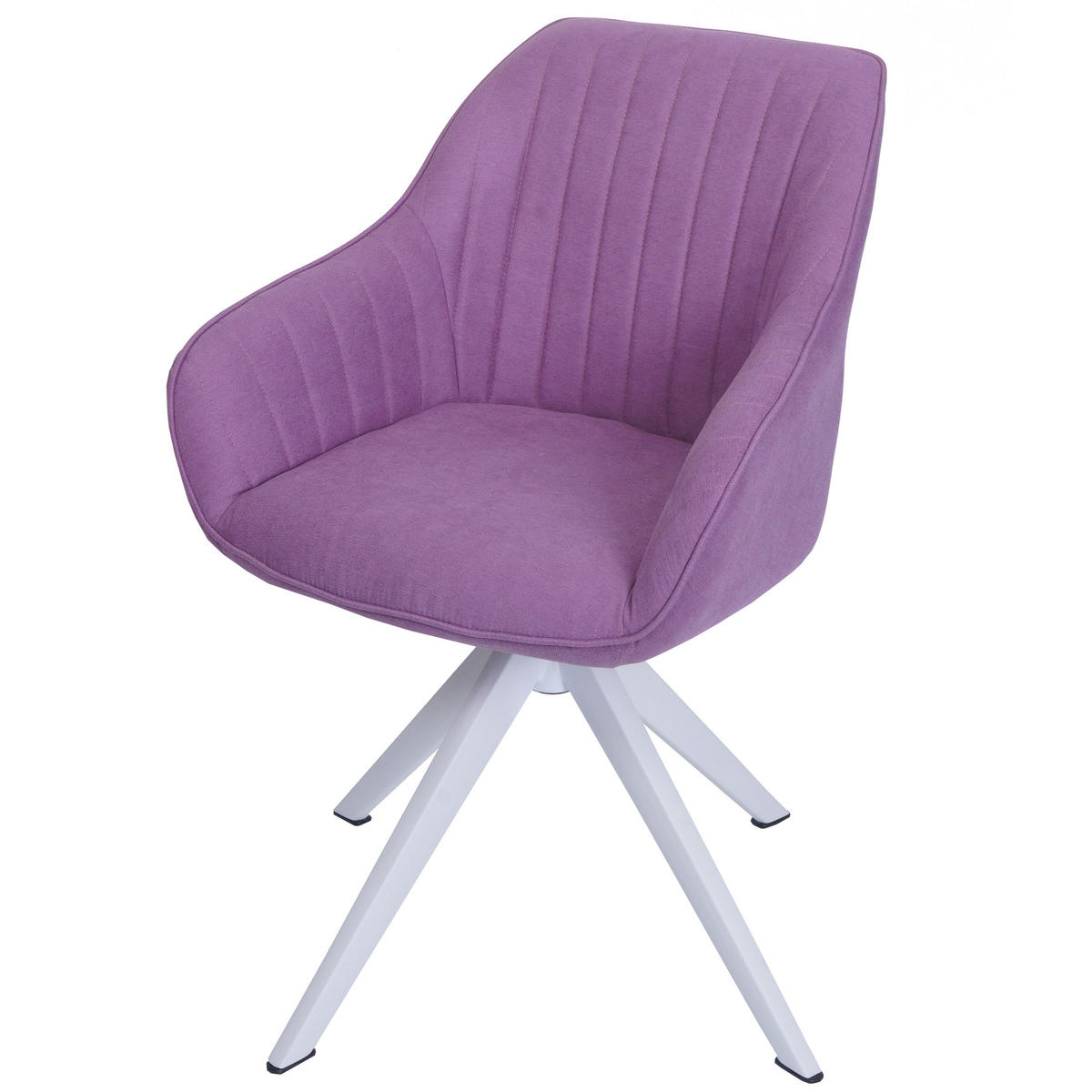 ESSZIMMERSTUHL Lila - Lila, Textil (55/84/60cm) - MCW