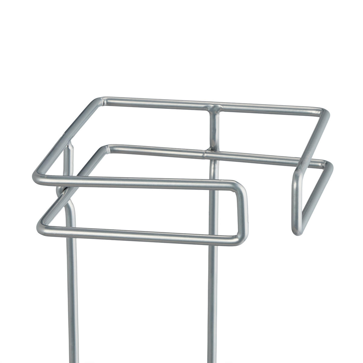 REGENSCHIRMSTÄNDER - Silberfarben, Metall (13.5/52.5/13.5cm) - Relaxdays