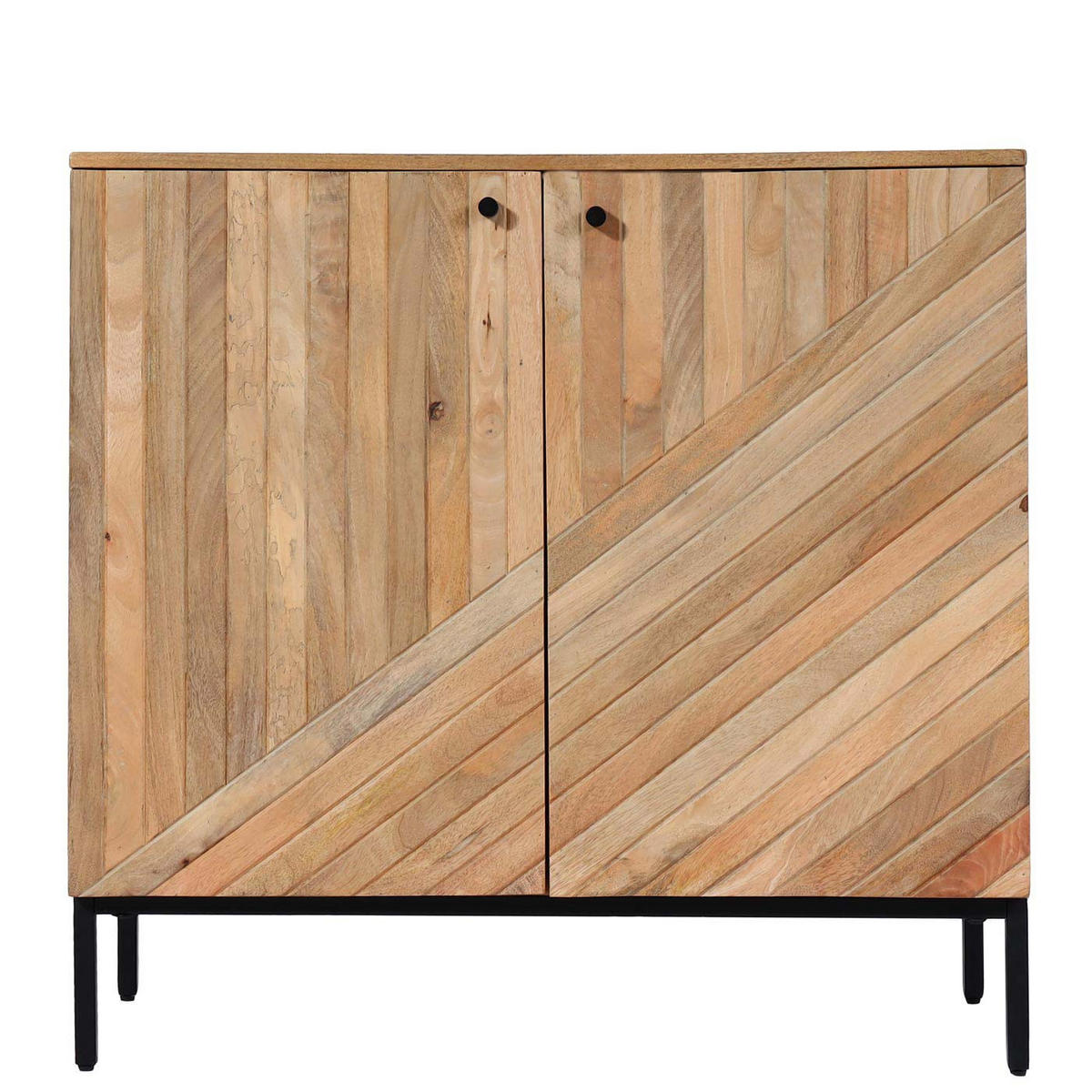 HIGHBOARD Beige - Beige, Holz (90/86/43cm) - MCW