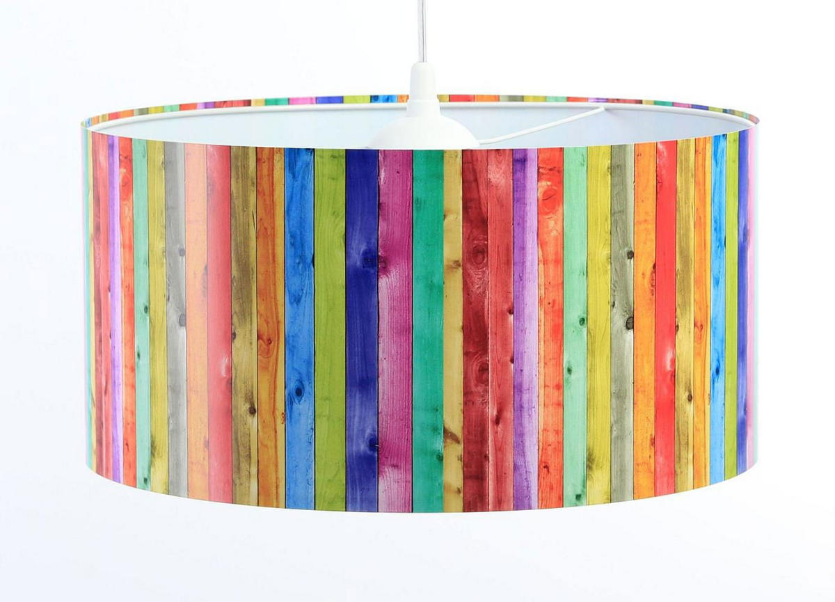 HÄNGELEUCHTE Bunt 40/20 cm - Multicolor, Kunststoff (40/0.6/20cm) - ONZENO