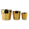 BLUMENTÖPFEN Neva Gold 16/14/14 cm Keramik - Goldfarben, Keramik (14/14cm) - Mondex