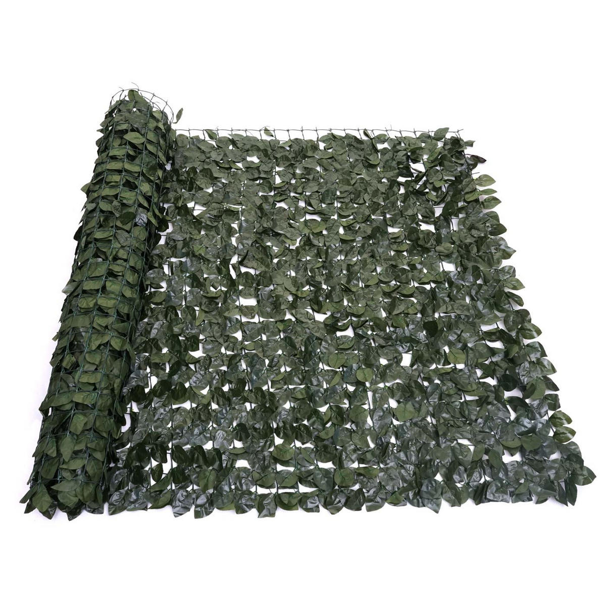 BALKONSICHTSCHUTZ BUCHE Dunkelgrün - Dunkelgrün, Textil (300/150cm) - MCW