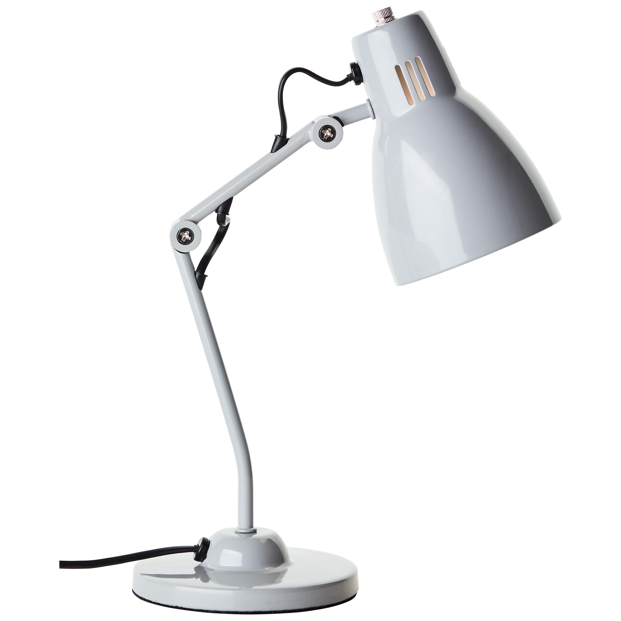 TISCHLEUCHTE Bailie 94591/22 - Grau, Metall (24/13.5/38cm) - Brilliant