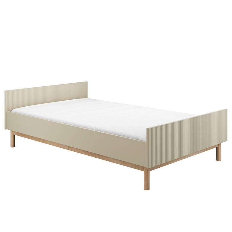 POSTEL 120/200 Miloo Béžová - béžová, kompozitní dřevo (120/200cm) - Petits-meubles