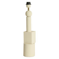 LAMPENFUSS Viviane - Weiß - 13/13/50 cm - Weiß, Metall (13/13/50cm) - Light & Living