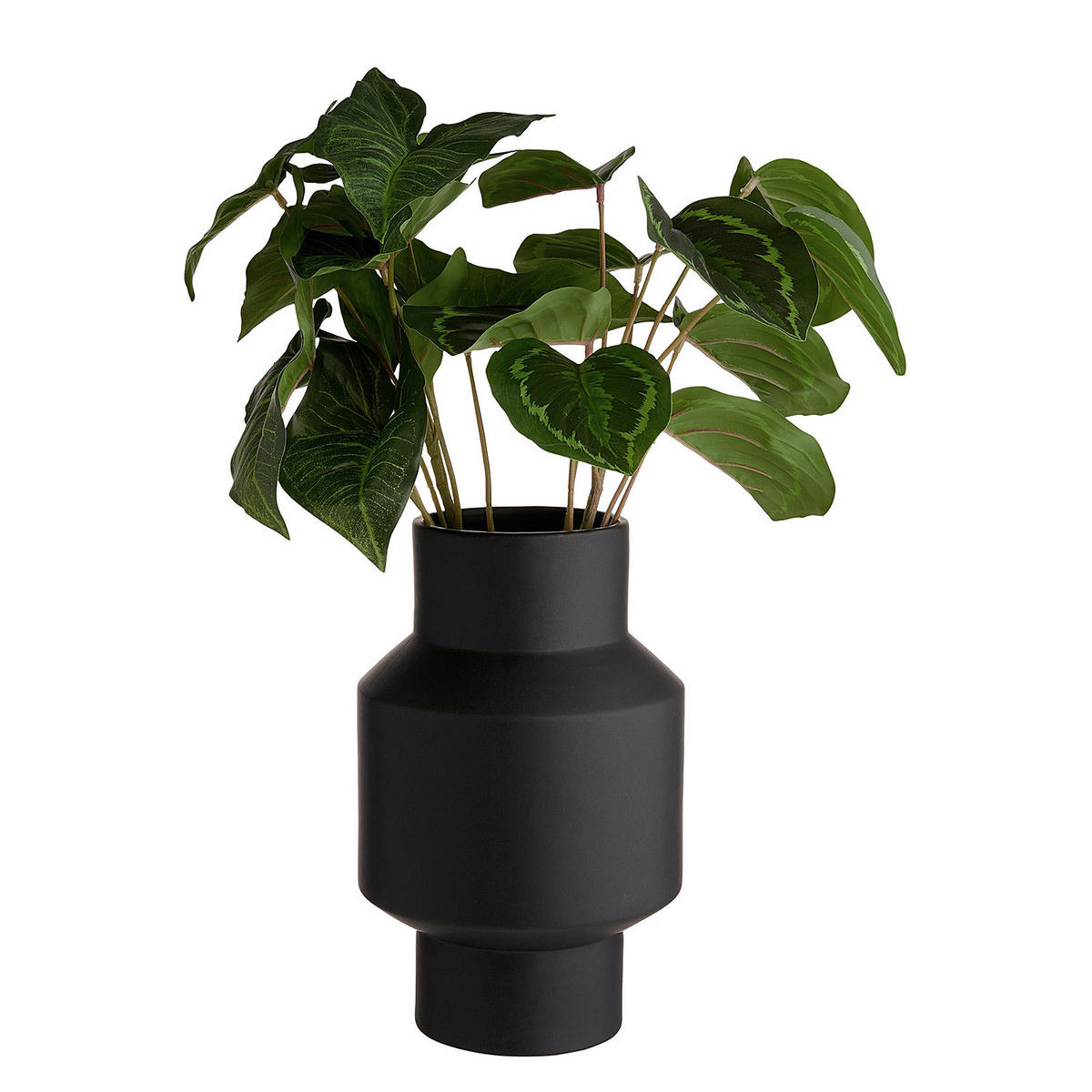 VASE Runa - Schwarz, Keramik (26cm) - Butlers