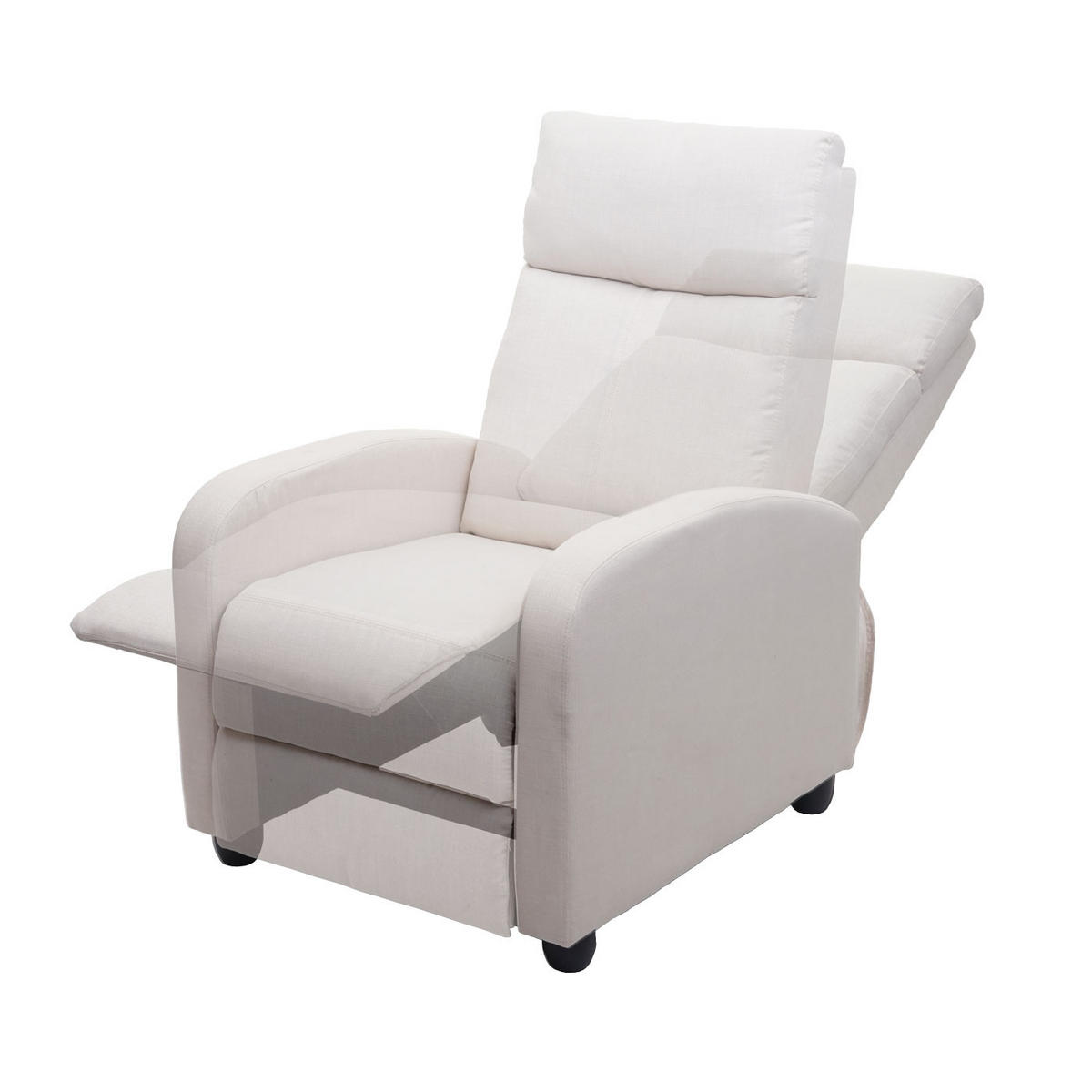 RELAXSESSEL Beige - Beige, Textil (67/102/90cm) - MCW