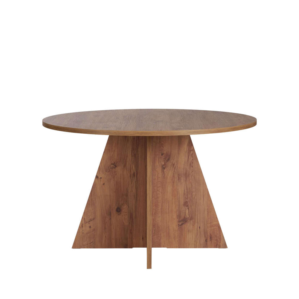 ESSTISCH - Holz - Birnbaumfarben, Holz (120/120/75cm) - Drawer