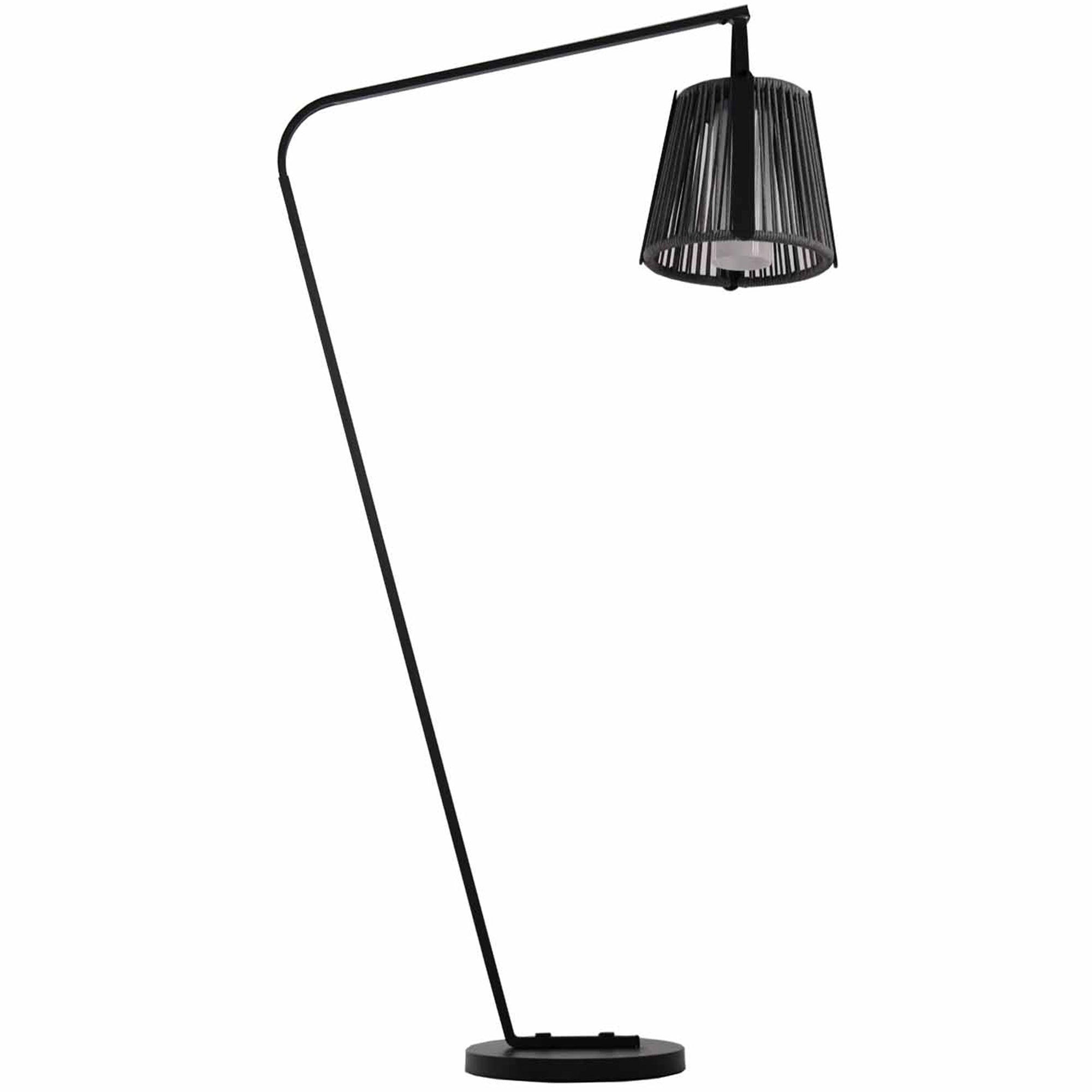 SOLARSTEHLEUCHTE RAYGLOW grau - Grau, Metall (90/90/176cm) - Lumisky