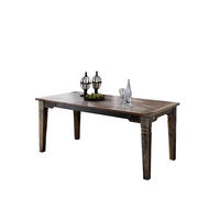 ESSTISCH Altholz 220x90x76 mehrfarbig lackiert NATURE OF SPIRIT #33 - Multicolor, Holz (90/220/76cm) - Massivmoebel24