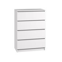 KOMMODE bella4 weiß - Weiß, Holzwerkstoff (60/98/35cm) - roe furniture
