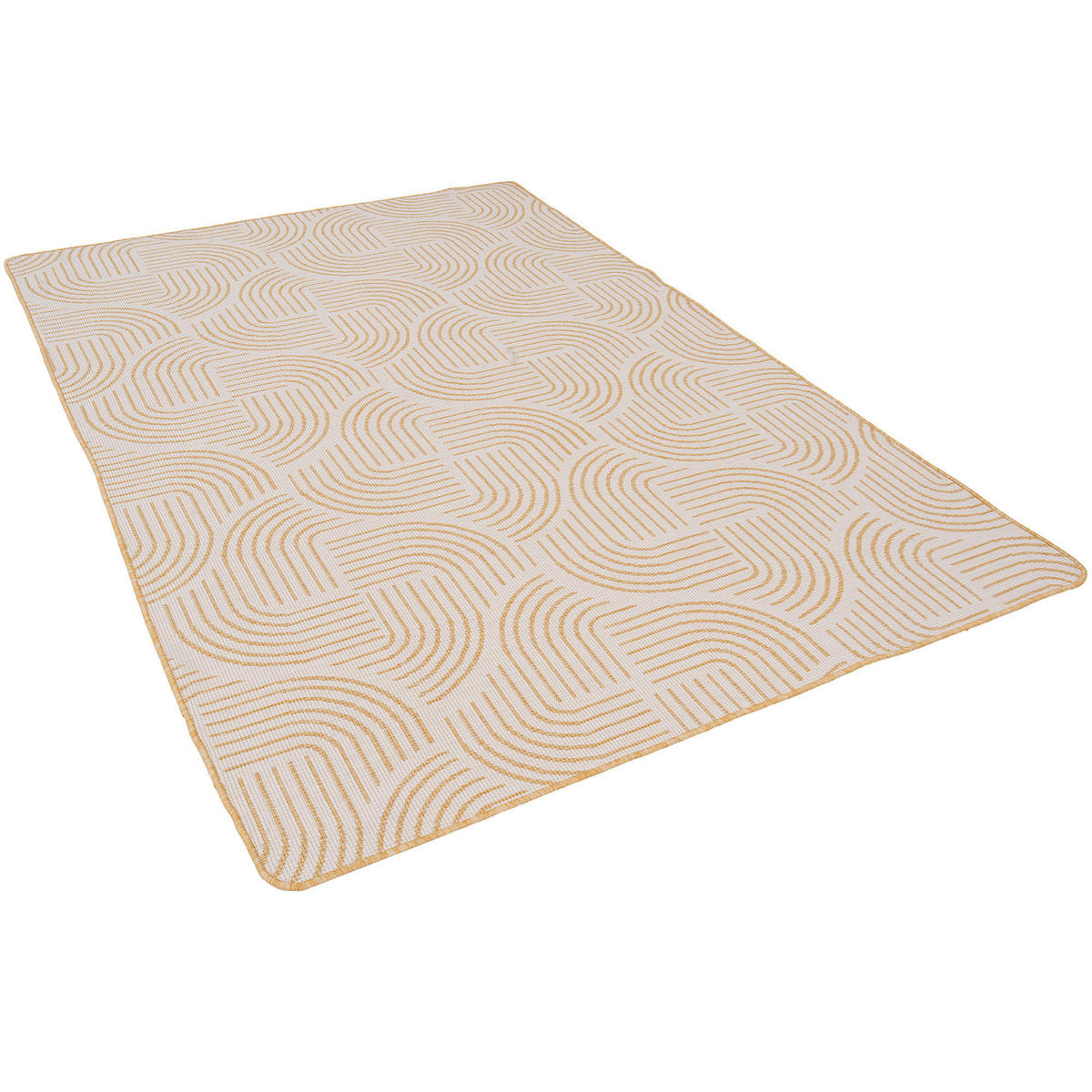 IN- UND OUTDOOR TEPPICH BEIDSEITIG NEWPORT MODERN - Gelb, Textil (200/200cm) - Snapstyle