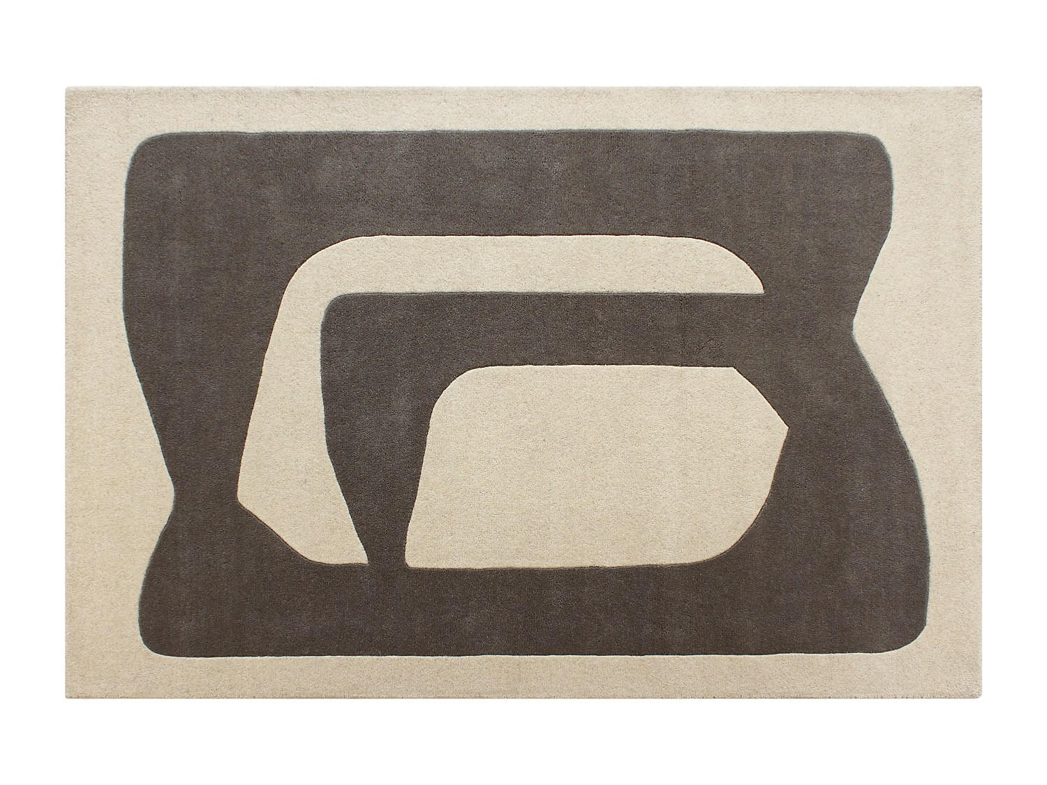 Vente-Unique Wohnzimmerteppich Grau 200x290 cm