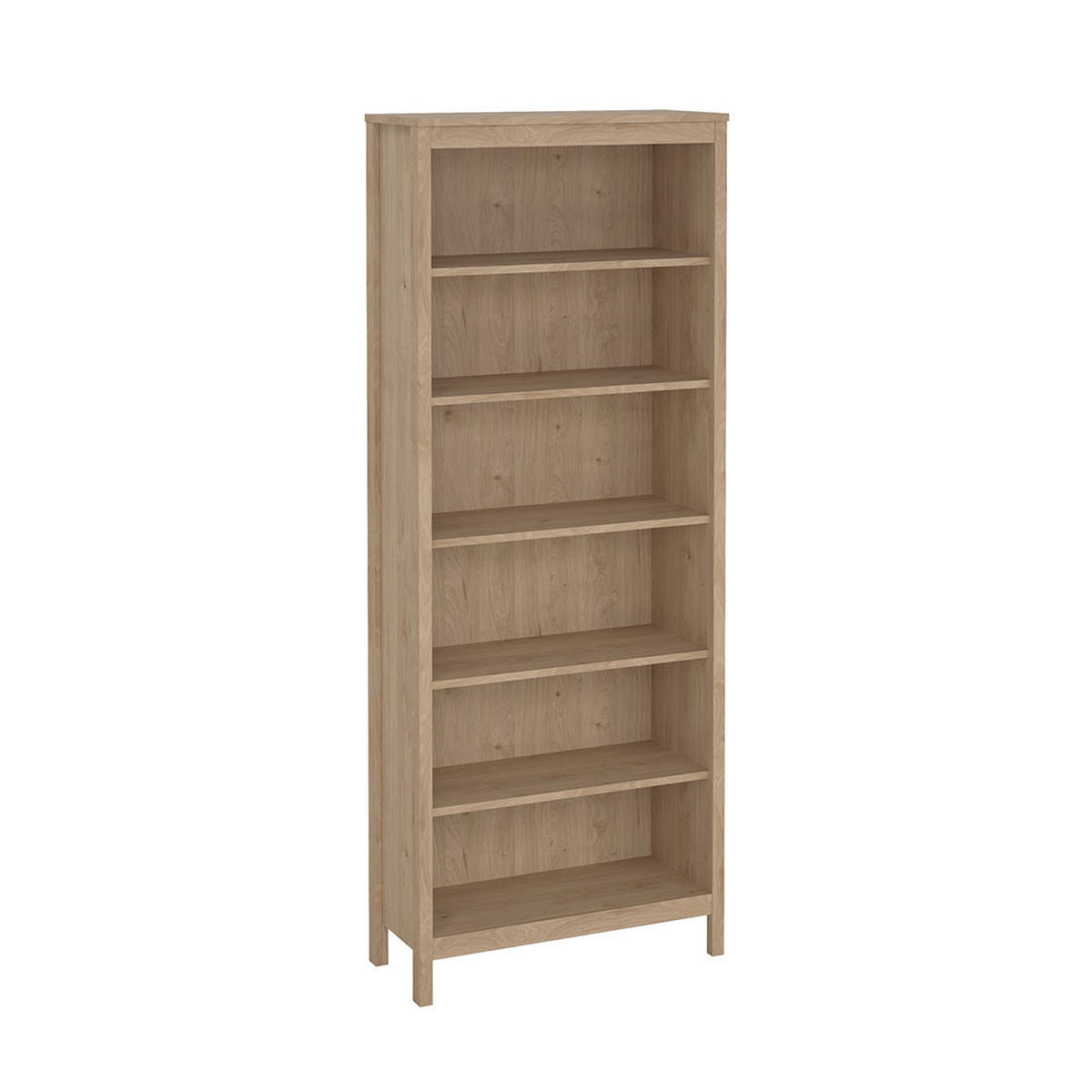 REGAL, Madrid, Eiche, Holzwerkstoff, 79 x 33 x 199 cm - Eichefarben, Holzwerkstoff (79/199/33cm) - ebuy24