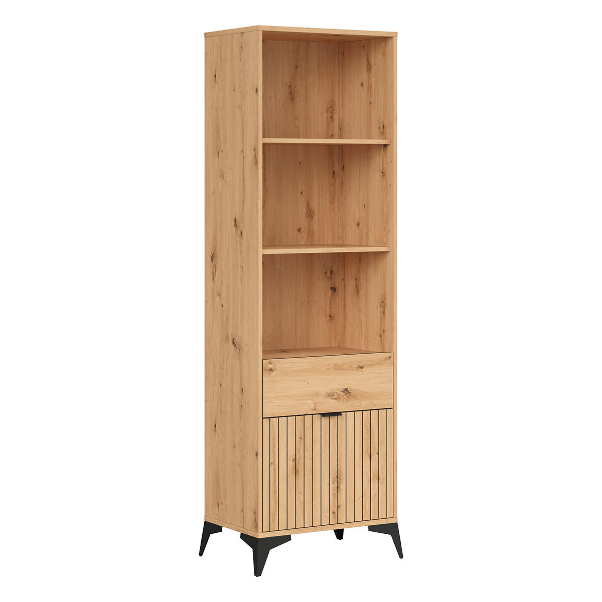 BÜCHERREGAL Mao Holz - Braun, Holzwerkstoff (60/197/41cm) - Petits-meubles