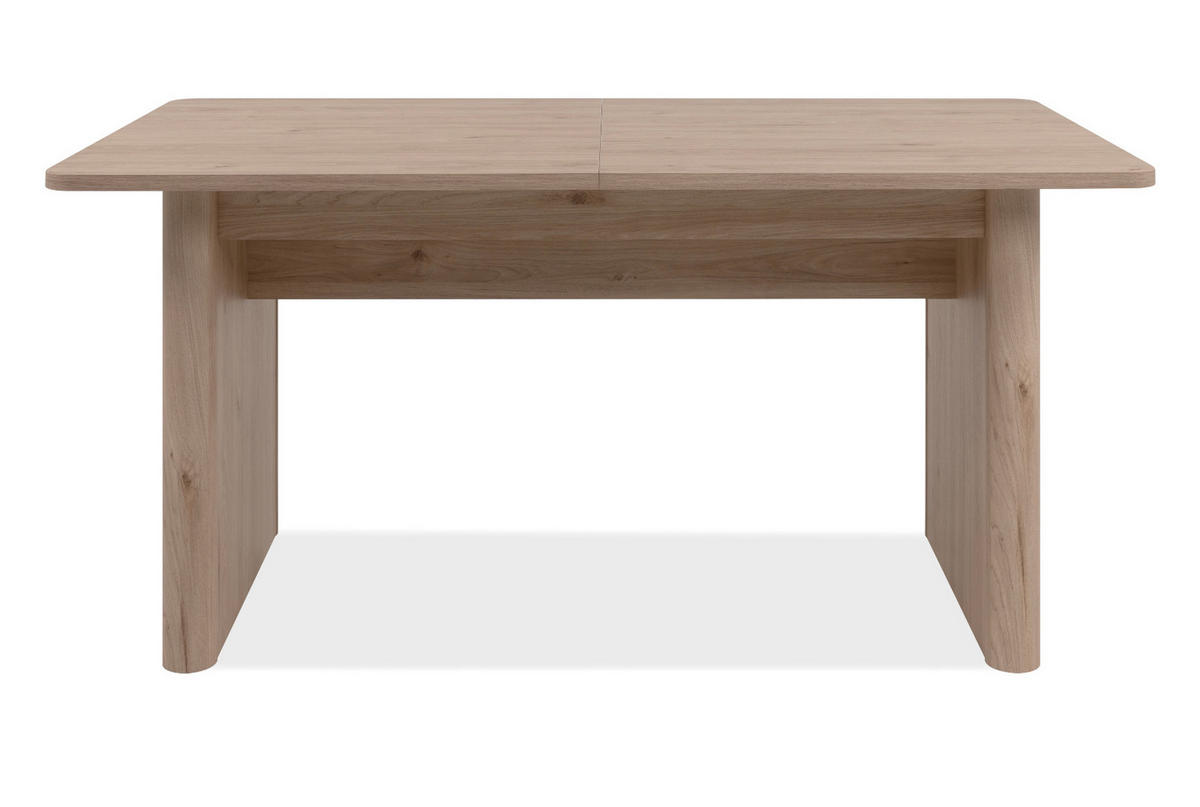 ESSTISCH Hickory Walnuss, Küchentisch ausziehbar 160 - 200 x 90 cm - Walnussfarben, Holzwerkstoff (160/90/75cm) - Furn.Design