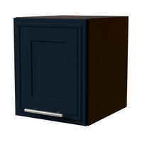 KLAPPHÄNGESCHRANK Salo W4B/30 Lava / Indigo Matt 30 / 32,5 / 36cm - Dunkelgrau/Dunkelblau, Holz/Holzwerkstoff (30/36/32.5cm) - Feldmann-Wohnen