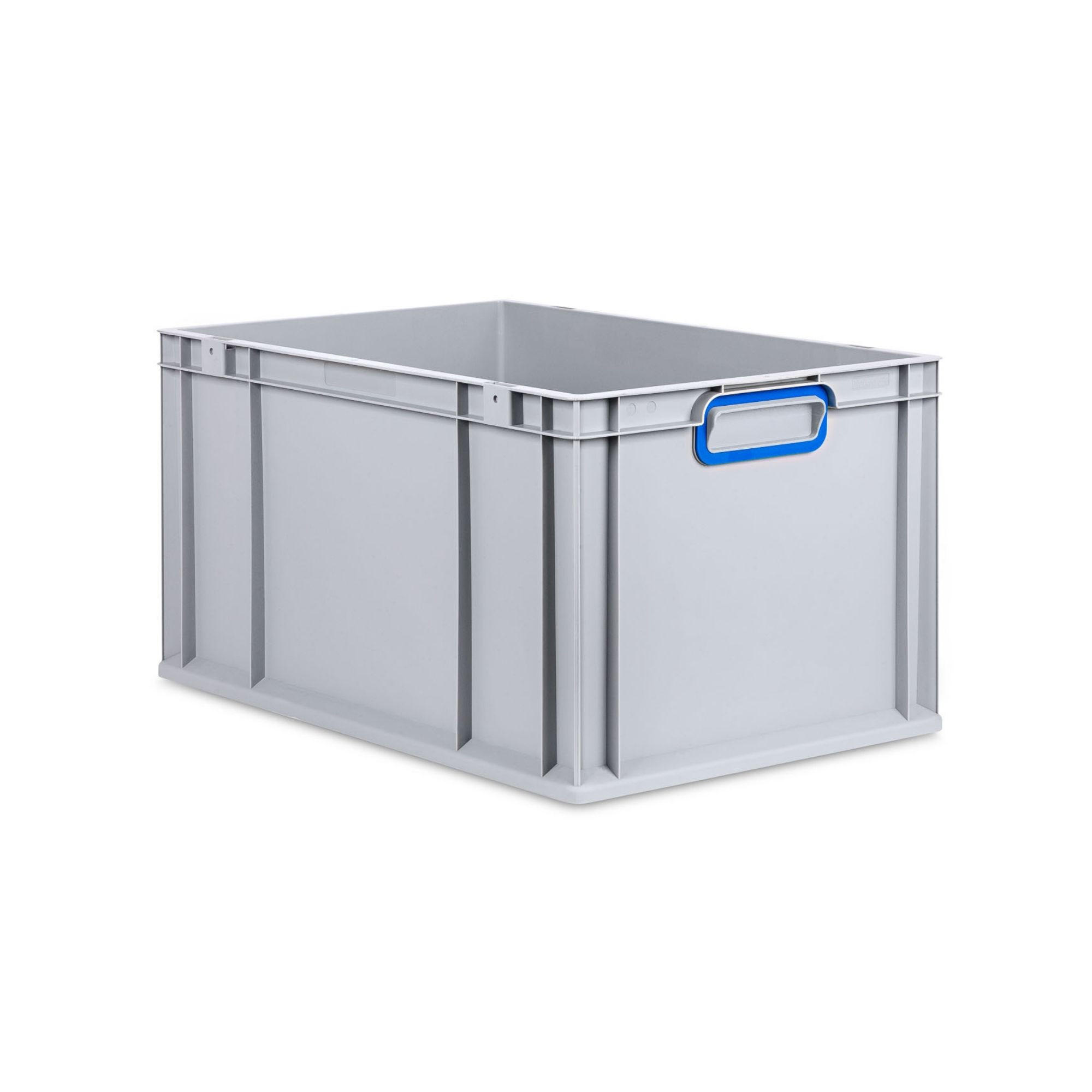 EUROBOX Nextgen Color 32x40x60cm 65 Liter Griffe Blau Geschlossen - Blau, Kunststoff (40/32/60cm) - PROREGAL