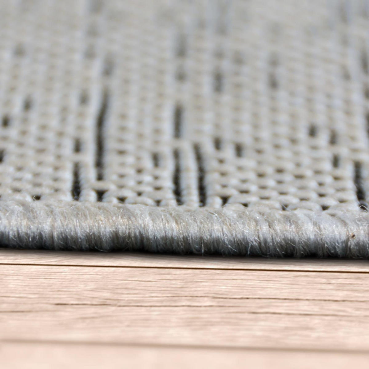 OUTDOORTEPPICH 80/150 COCO 202 - Grau, Kunststoff (80/150cm) - Paco Home