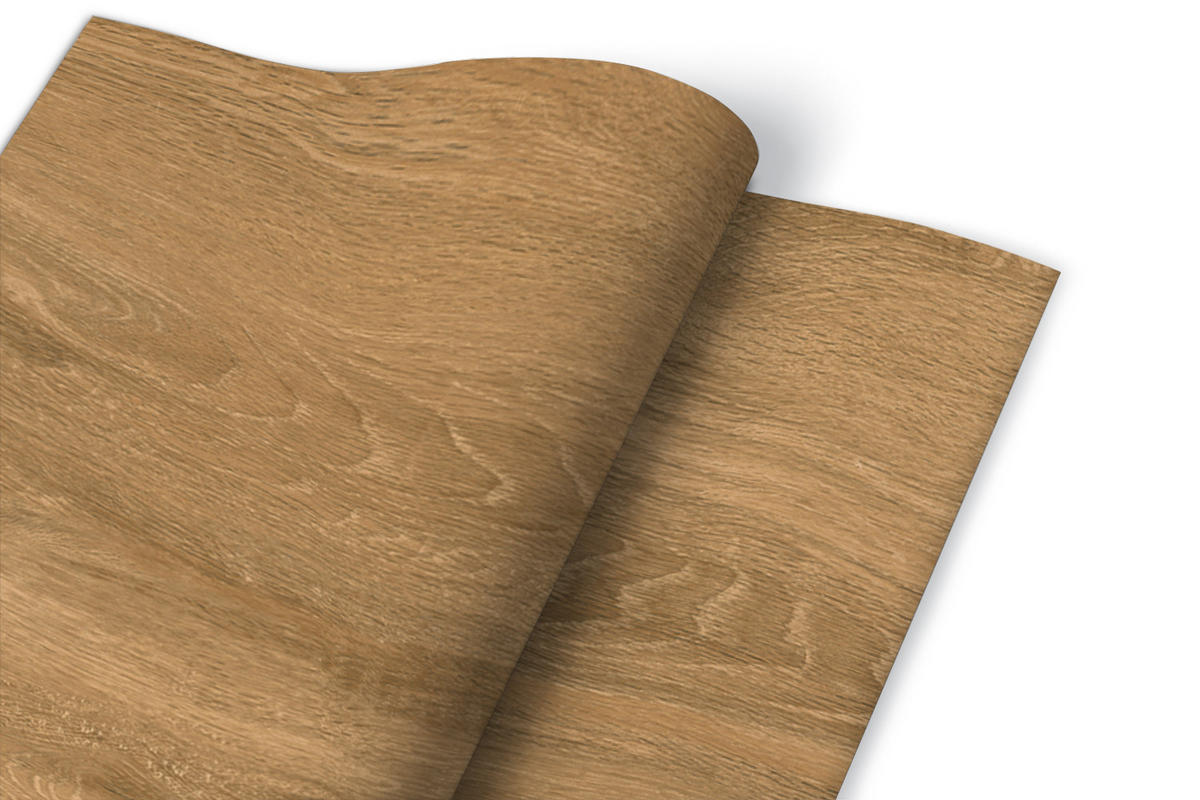 MÖBELAUFKLEBER 100x50 cm Holzmuster - Braun, Kunststoff (100/50/50cm) - TULUP